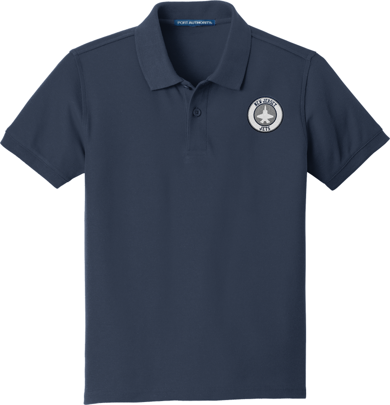 NJ Jets Youth Core Classic Pique Polo