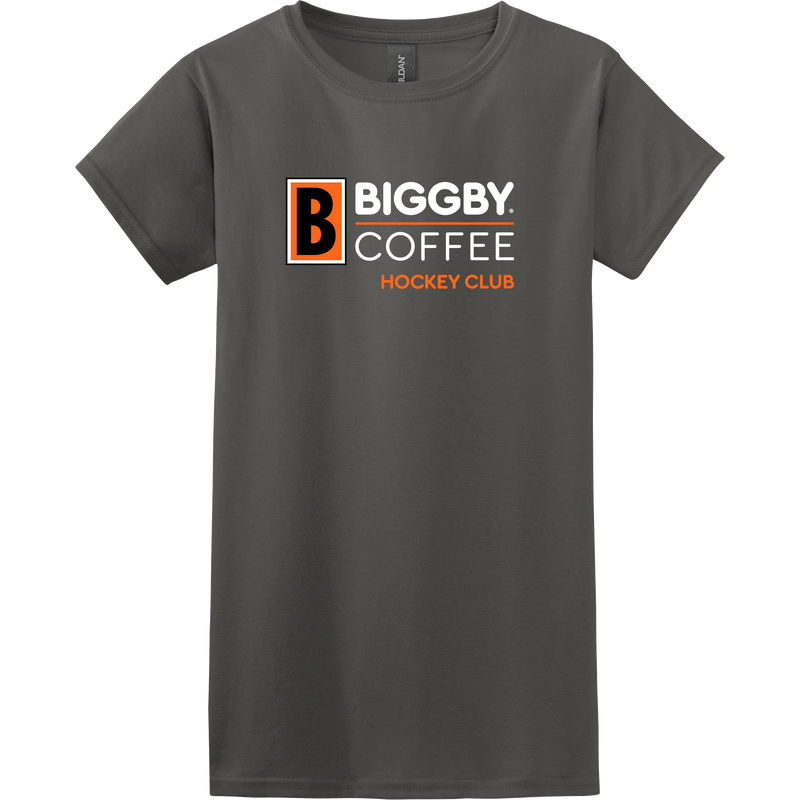 Biggby Coffee Hockey Club Softstyle Ladies' T-Shirt