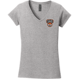 Princeton Jr. Tigers Softstyle Ladies Fit V-Neck T-Shirt