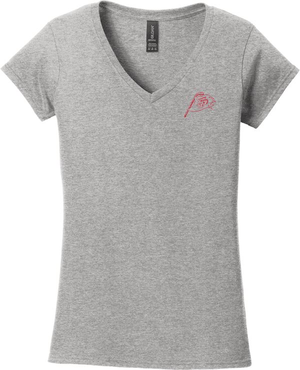 South Pittsburgh Rebellion Softstyle Ladies Fit V-Neck T-Shirt