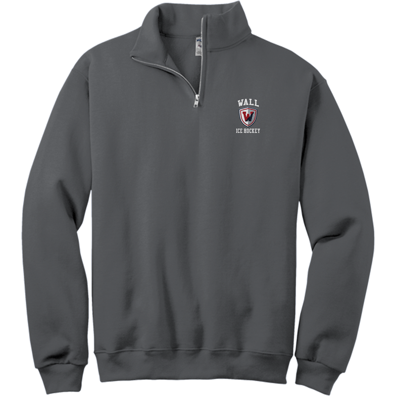 Wall Hockey NuBlend 1/4-Zip Cadet Collar Sweatshirt