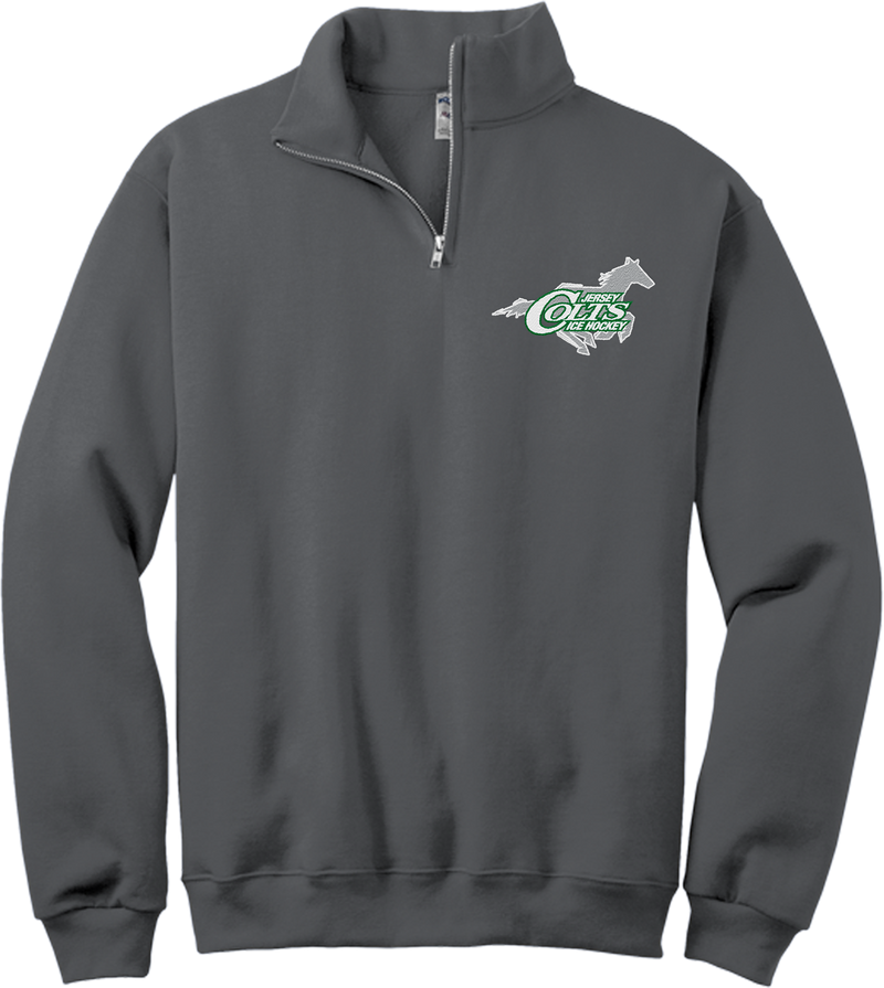 NJ Colts NuBlend 1/4-Zip Cadet Collar Sweatshirt