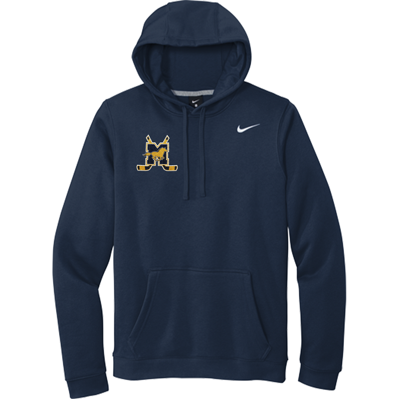 Marlboro Hockey Nike Club Fleece Pullover Hoodie