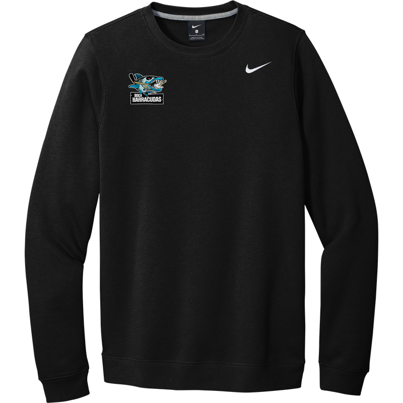 Boca Barracudas Nike Club Fleece Crew