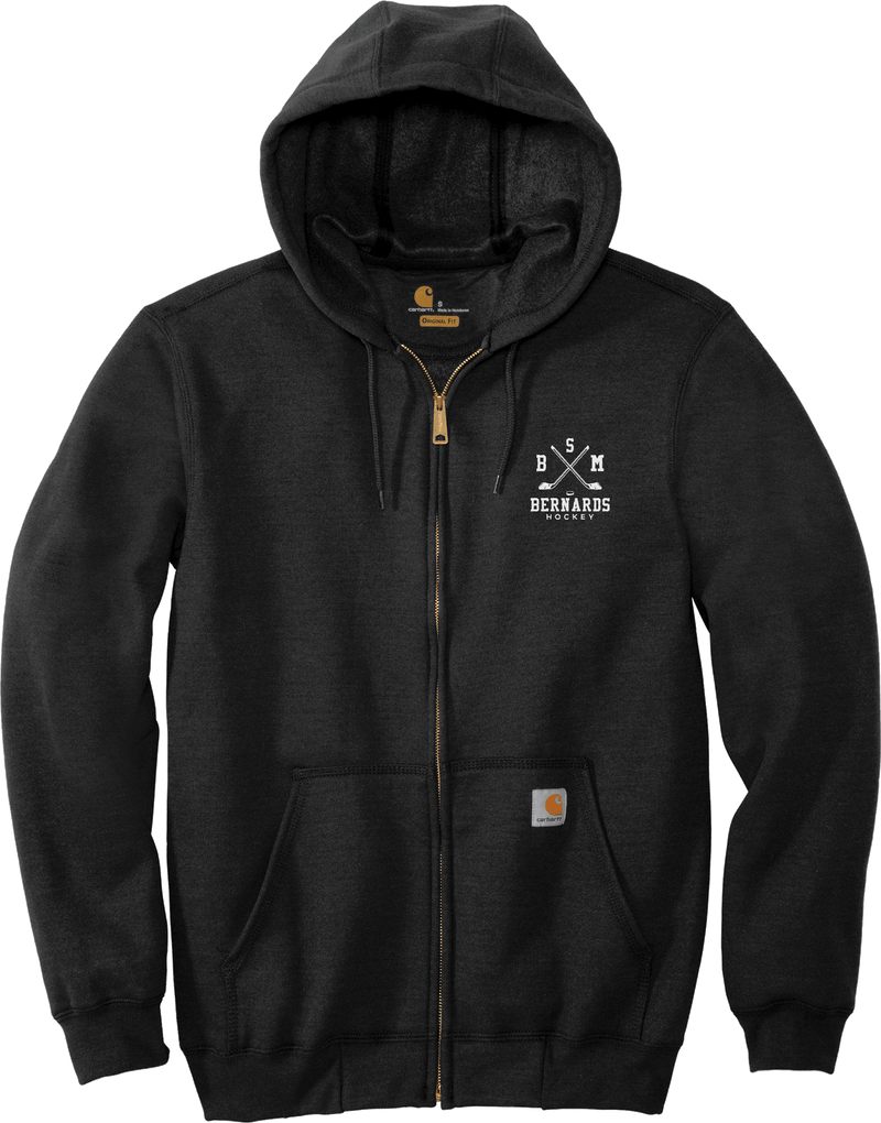 BSM Bernards Carhartt Midweight Hooded Zip-Front Sweatshirt