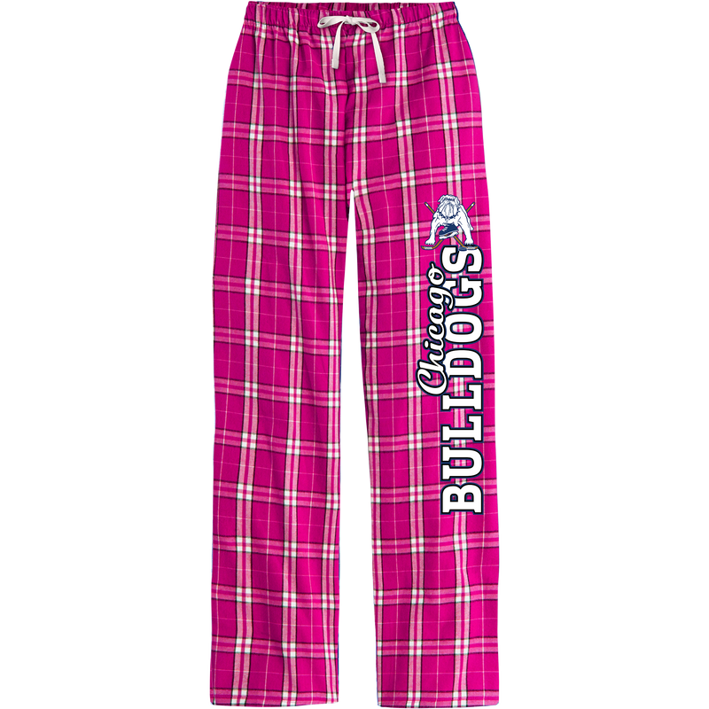 Chicago Bulldogs Women's Flannel Plaid Pant