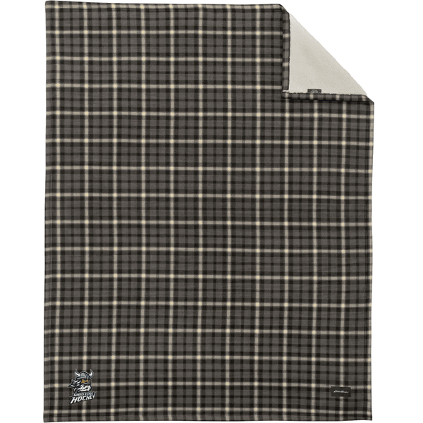 Hard Edge Hockey Eddie Bauer Woodland Blanket