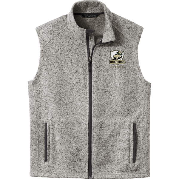 HVM Bulldogs Sweater Fleece Vest