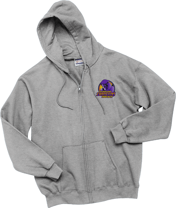 Youngstown Phantoms Ultimate Cotton - Full-Zip Hooded Sweatshirt