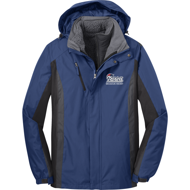 Secaucus Patriots Colorblock 3-in-1 Jacket