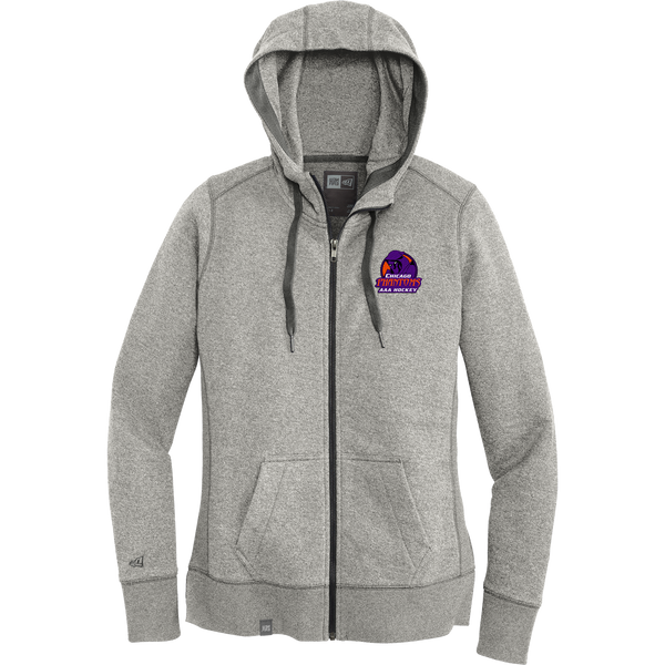 Chicago Phantoms New Era Ladies French Terry Full-Zip Hoodie