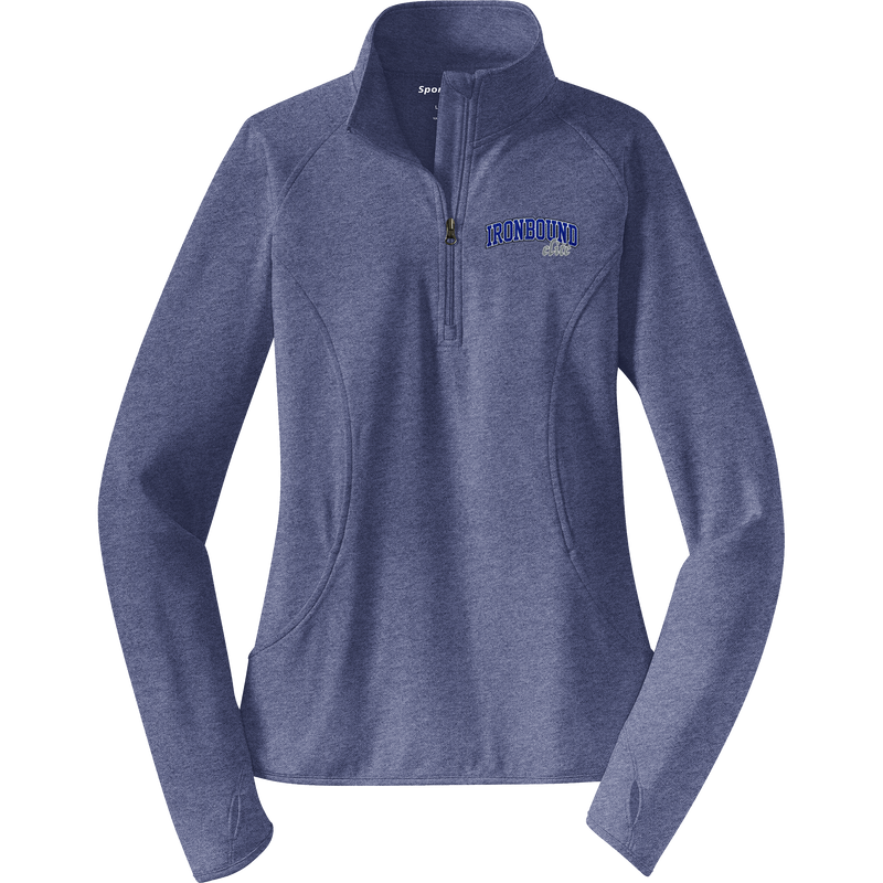 Ironbound Ladies Sport-Wick Stretch 1/4-Zip Pullover