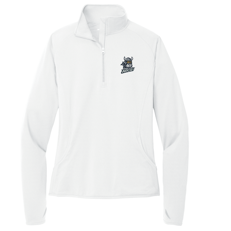 Hard Edge Hockey Ladies Sport-Wick Stretch 1/4-Zip Pullover