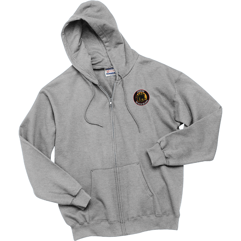 MD Jr. Black Bears Ultimate Cotton - Full-Zip Hooded Sweatshirt