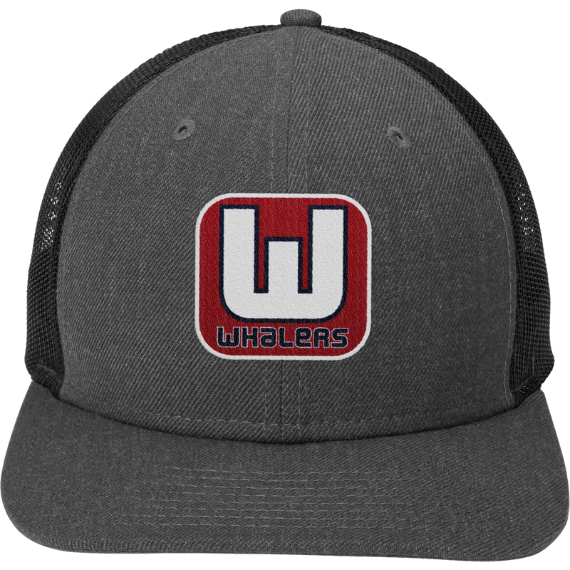 CT Whalers Tier 1 New Era Snapback Low Profile Trucker Cap