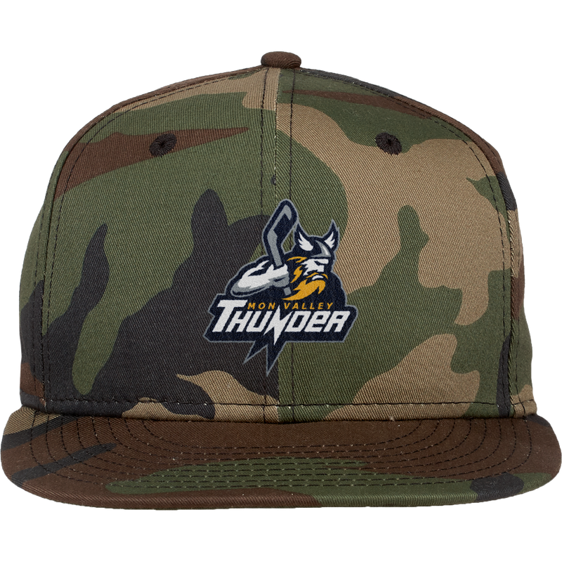 Mon Valley Thunder New Era Flat Bill Snapback Cap