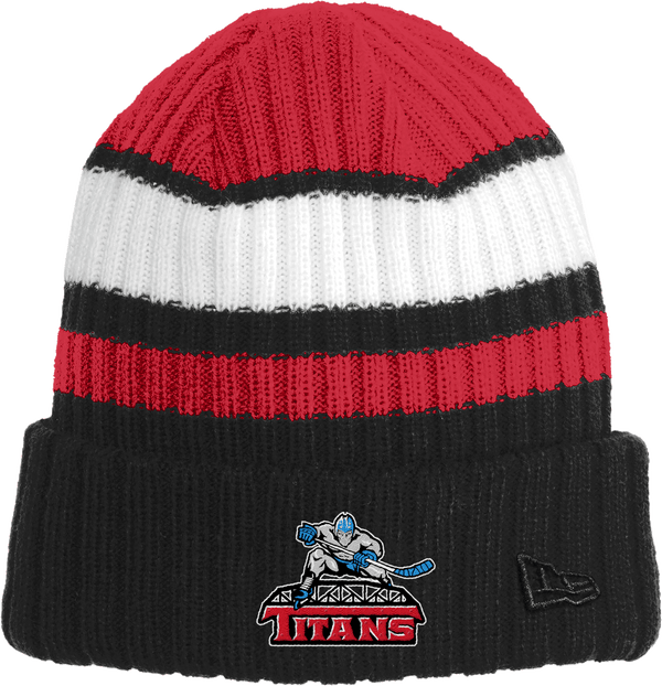 NJ Titans New Era Ribbed Tailgate Beanie