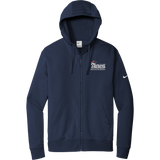 Secaucus Patriots Nike Club Fleece Sleeve Swoosh Full-Zip Hoodie