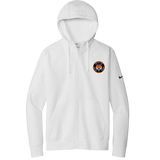 Princeton Jr. Tigers Nike Club Fleece Sleeve Swoosh Full-Zip Hoodie