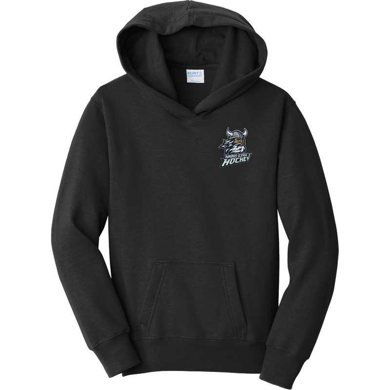 Hard Edge Hockey Youth Fan Favorite Fleece Pullover Hooded Sweatshirt