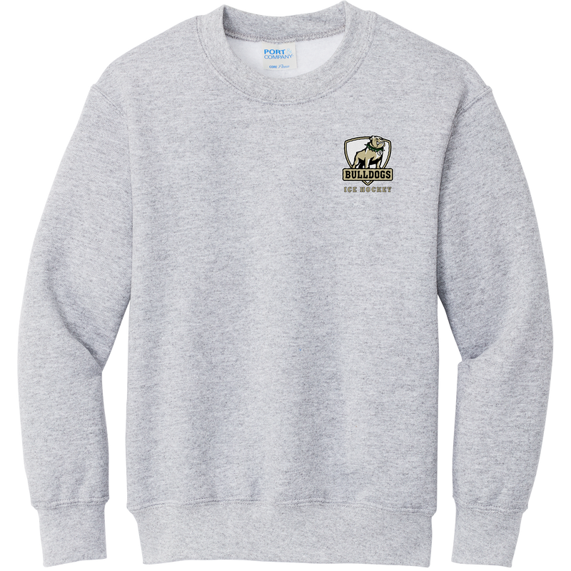 HVM Bulldogs Youth Core Fleece Crewneck Sweatshirt