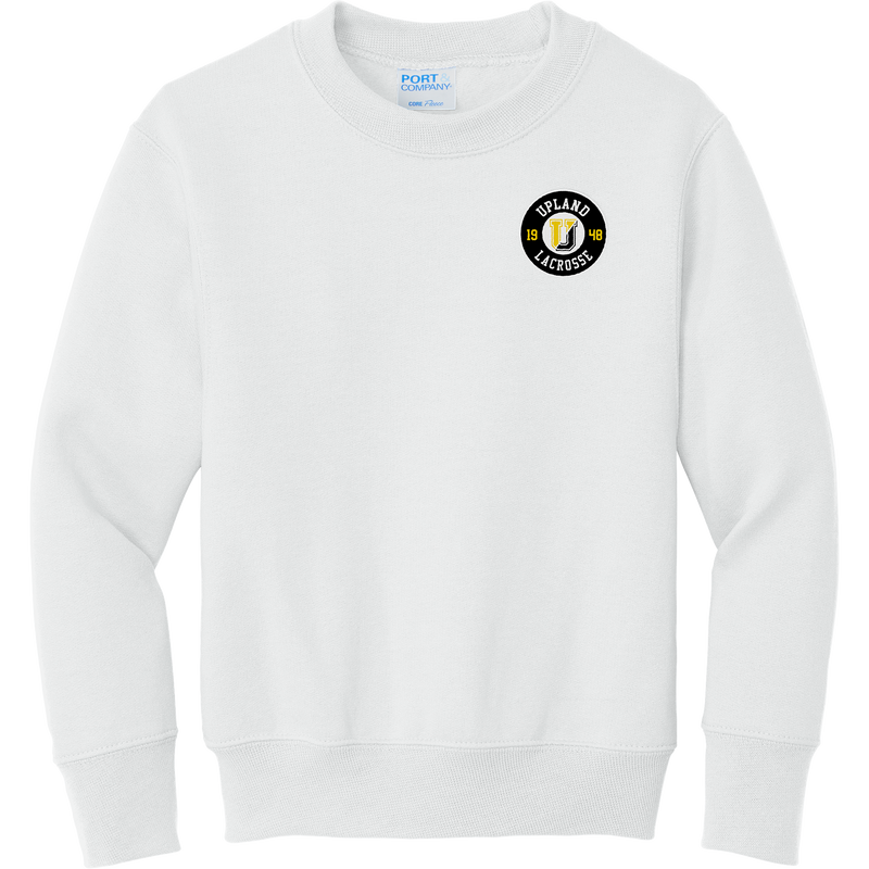 Upland Lacrosse Youth Core Fleece Crewneck Sweatshirt