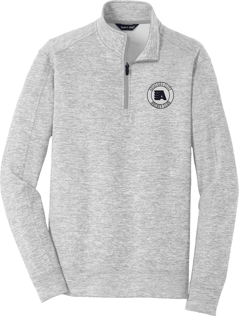 Aspen Aviators PosiCharge Electric Heather Fleece 1/4-Zip Pullover