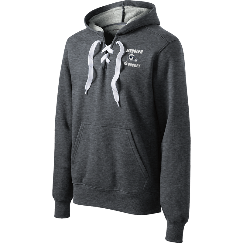 Randolph Recreation Lace Up Pullover Hooded Sweatshirt