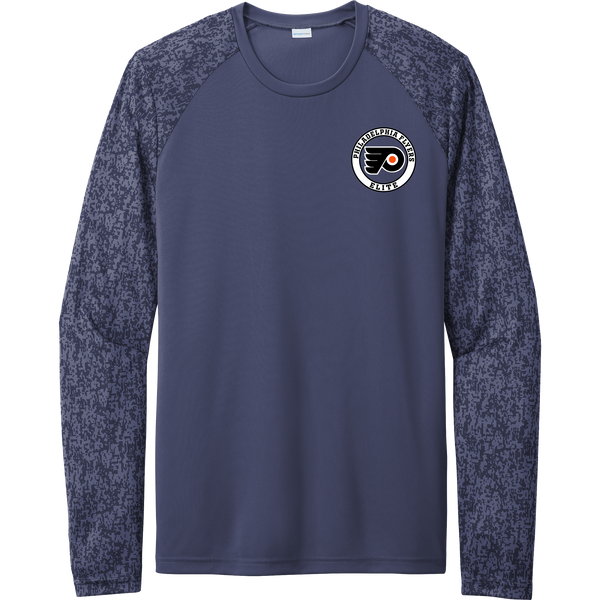 Philadelphia Flyers Elite Long Sleeve Digi Camo Tee