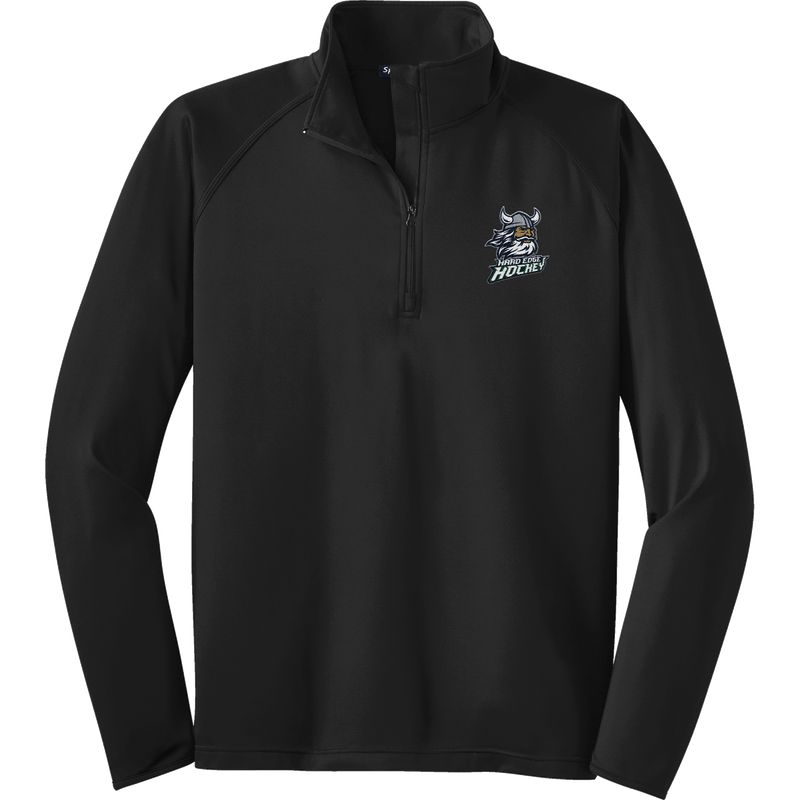 Hard Edge Hockey Sport-Wick Stretch 1/4-Zip Pullover