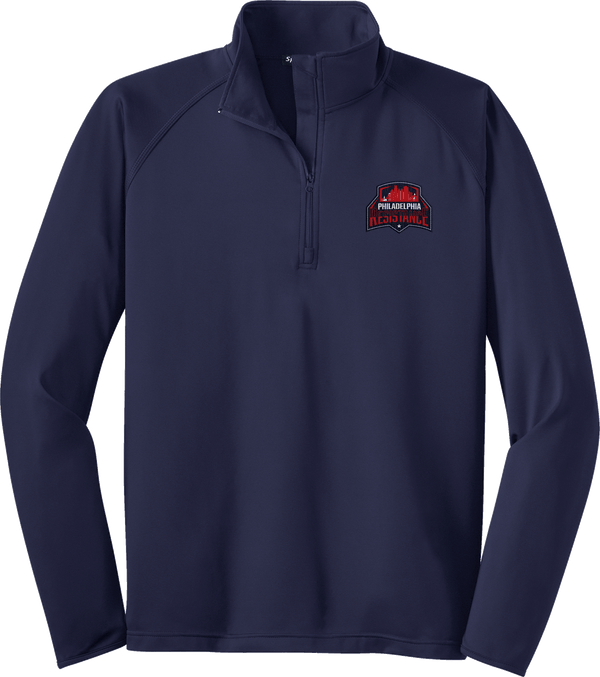 Philadelphia Resistance Sport-Wick Stretch 1/4-Zip Pullover