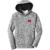 Team Maryland Youth PosiCharge Electric Heather Fleece Hooded Pullover