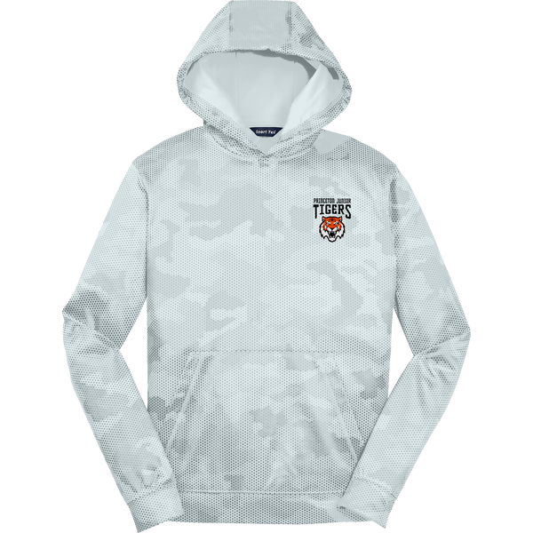 Princeton Jr. Tigers Youth Sport-Wick CamoHex Fleece Hooded Pullover