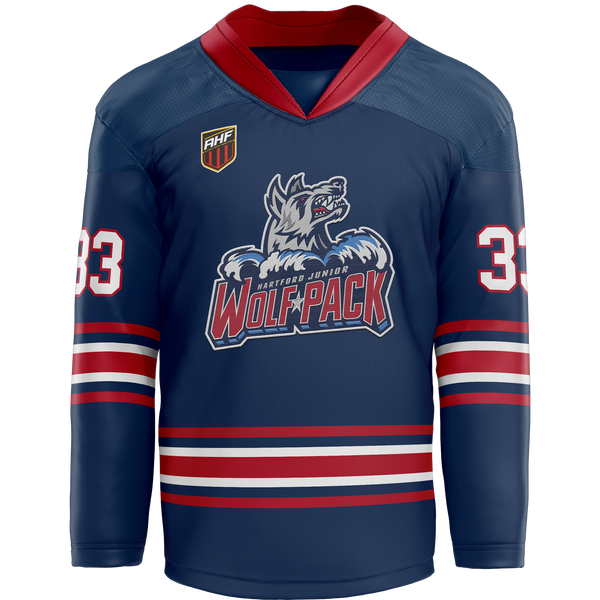 AHF Hartford Jr. Wolfpack Adult Player Hybrid Jersey