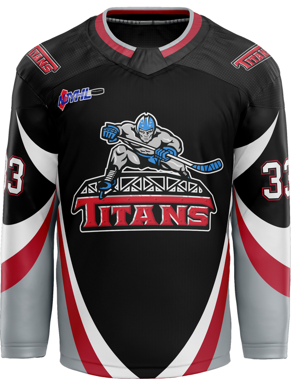 NJ Titans Tier 2 Adult Player Sublimated Jersey